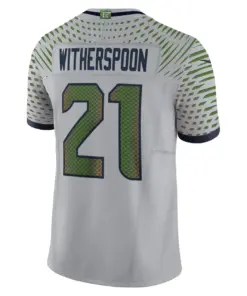 Devon Witherspoon Seattle Seahawks Nike 2025 Rivalries Collection Limited Jersey - Wolf Gray - Image 3