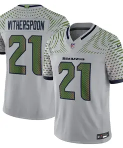 Devon Witherspoon Seattle Seahawks Nike 2025 Rivalries Collection Limited Jersey - Wolf Gray