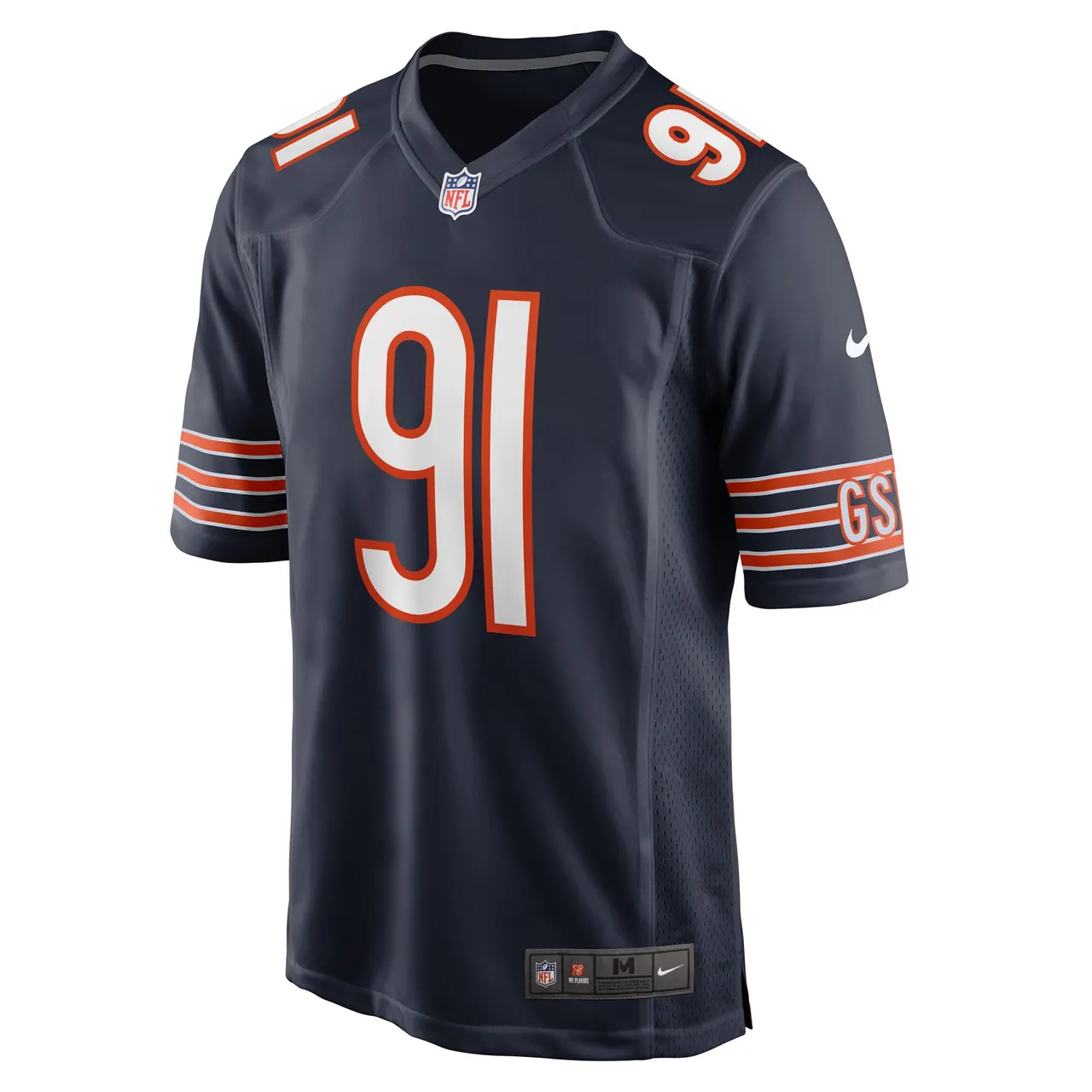 Dominique Robinson Chicago Bears Nike Game Player Jersey - Navy - Image 3
