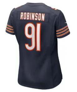 Dominique Robinson Chicago Bears Nike Women's Game Player Jersey - Navy - Image 4