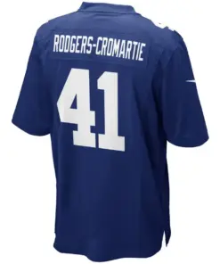 Dominique Rodgers-Cromartie New York Giants Nike Youth Team Color Game Jersey - Royal Blue - Image 3