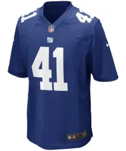 Alternative view of Dominique Rodgers-Cromartie New York Giants Nike Youth Team Color Game Jersey - Royal Blue