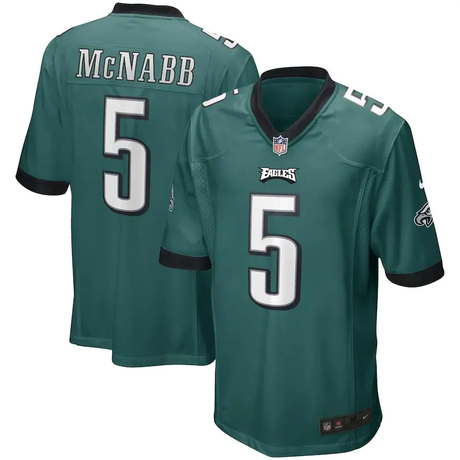 Donovan McNabb Philadelphia Eagles Nike Game Retired Player Jersey - Midnight Green