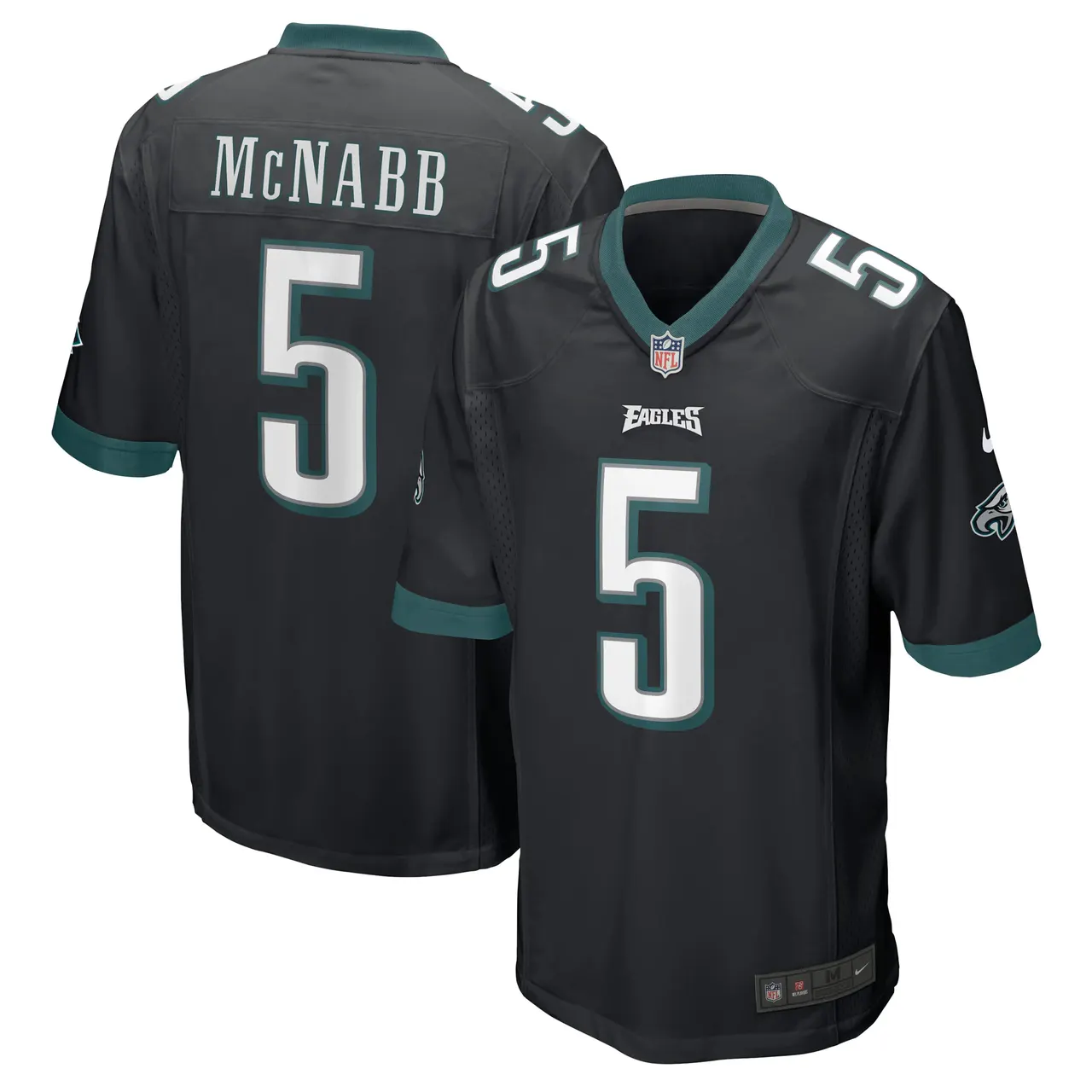 Donovan McNabb Philadelphia Eagles Nike Retired Player Jersey - Black - Image 2