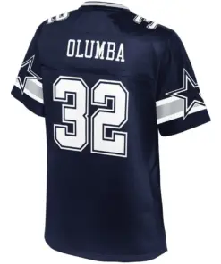 Donovan Olumba Dallas Cowboys NFL Pro Line Women's Player Jersey - Navy - Image 3