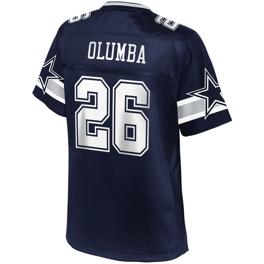 Donovan Olumba Dallas Cowboys NFL Pro Line Women's Team Color Player Jersey - Navy - Image 3