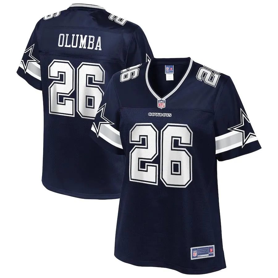 Donovan Olumba Dallas Cowboys NFL Pro Line Women's Team Color Player Jersey - Navy