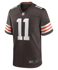 Donovan Peoples-Jones Cleveland Browns Nike Game Jersey - Brown - Image 3