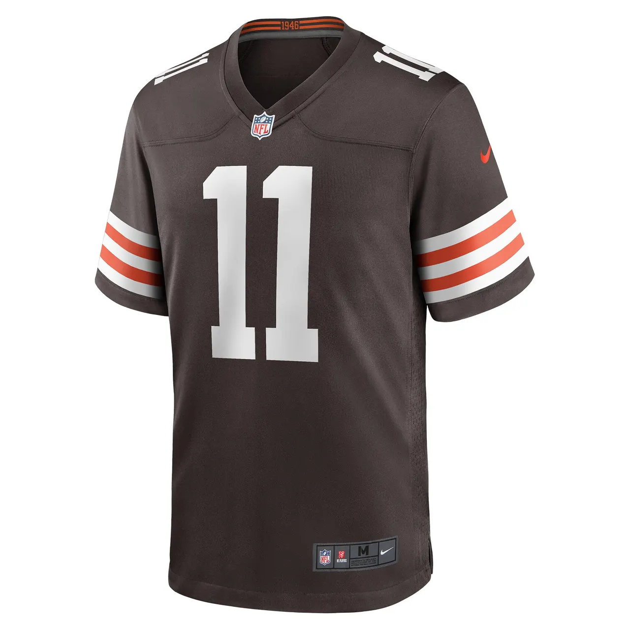 Donovan Peoples-Jones Cleveland Browns Nike Game Jersey - Brown - Image 3