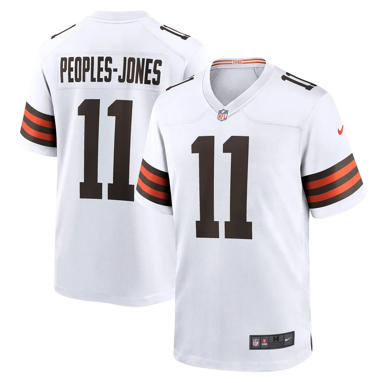 Donovan Peoples-Jones Cleveland Browns Nike Game Jersey - Brown - Image 8