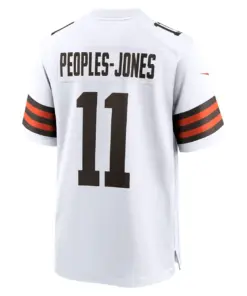 Donovan Peoples-Jones Cleveland Browns Nike Game Jersey - White - Image 4
