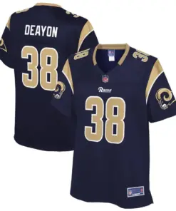 Donte Deayon Los Angeles Rams NFL Pro Line Women's Player Jersey - Navy