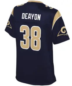Donte Deayon Los Angeles Rams NFL Pro Line Women's Player Jersey - Navy - Image 3