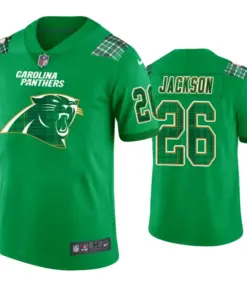 Donte Jackson Carolina Panthers Nike St. Patrick's Day Jersey - Kelly Green