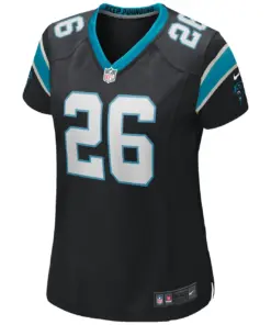 Donte Jackson Carolina Panthers Nike Women's Game Jersey - Black - Image 3