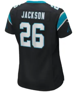 Donte Jackson Carolina Panthers Nike Women's Game Jersey - Black - Image 4