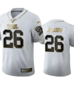 Donte Jackson Carolina Panthers Nike 100th Season Golden Edition Jersey - White
