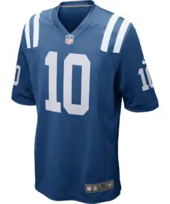 Alternative view of Donte Moncrief Indianapolis Colts Nike Game Jersey - Royal Blue