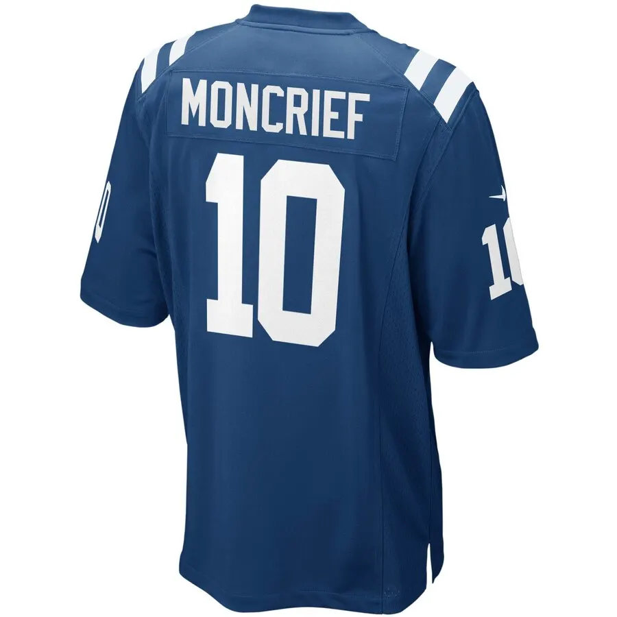 Donte Moncrief Indianapolis Colts Nike Youth Team Color Game Jersey - Royal Blue - Image 3