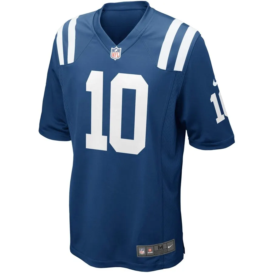 Donte Moncrief Indianapolis Colts Nike Youth Team Color Game Jersey - Royal Blue - Image 2