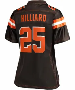 Dontrell Hilliard Cleveland Browns NFL Pro Line Women's Player Jersey - Brown - Image 3