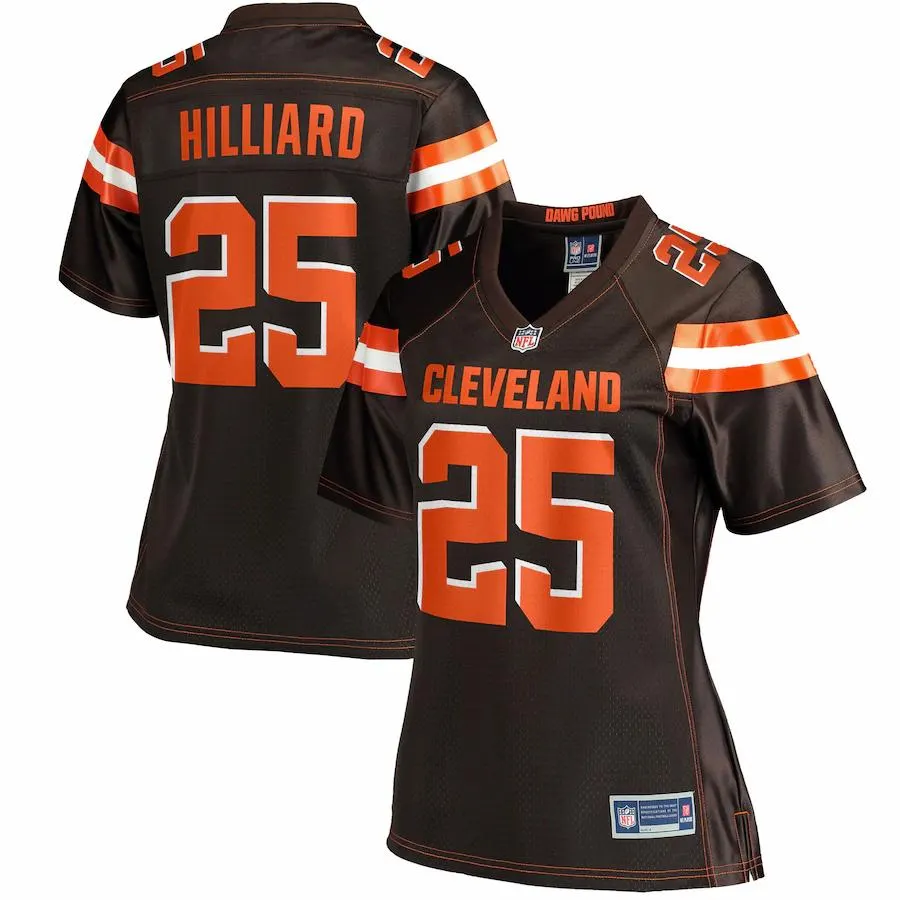 Dontrell Hilliard Cleveland Browns NFL Pro Line Women's Player Jersey - Brown