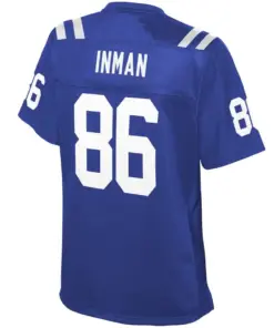 Dontrelle Inman Indianapolis Colts NFL Pro Line Women's Player Jersey - Royal Blue - Image 3