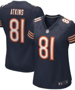 Doug Atkins Chicago Bears Nike Women's Game Retired Player Jersey - Navy