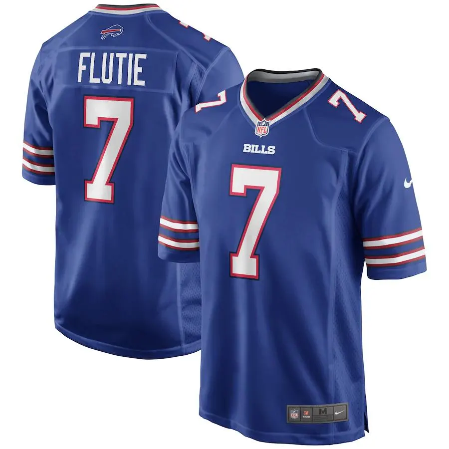 Doug Flutie Buffalo Bills Nike Game Retired Player Jersey - Royal Blue