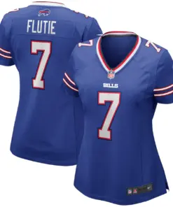 Alternative view of Doug Flutie Buffalo Bills Nike Women's Game Retired Player Jersey - Royal Blue