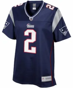 Alternative view of Doug Flutie New England Patriots NFL Pro Line Women's Retired Player Jersey - Navy