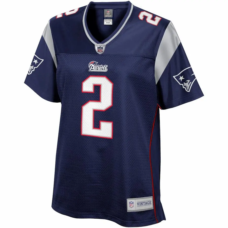 Doug Flutie New England Patriots NFL Pro Line Women's Retired Player Jersey - Navy - Image 2