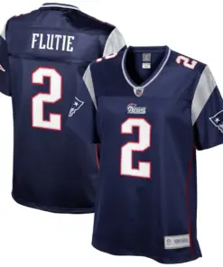 Doug Flutie New England Patriots NFL Pro Line Women's Retired Player Jersey - Navy