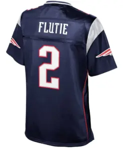 Doug Flutie New England Patriots NFL Pro Line Women's Retired Player Jersey - Navy - Image 3