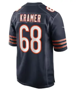 Doug Kramer Chicago Bears Nike Game Player Jersey - Navy - Image 4