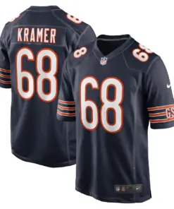 Doug Kramer Chicago Bears Nike Game Player Jersey - Navy