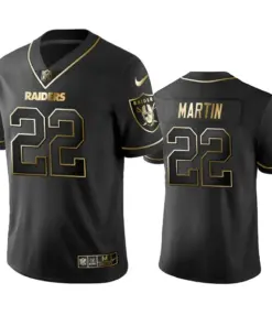 Doug Martin Las Vegas Raiders Nike Golden Edition Jersey - Anthracite