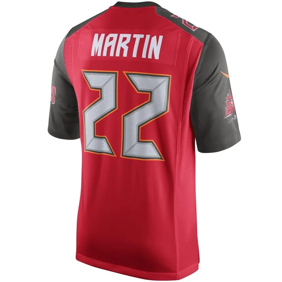 Doug Martin Tampa Bay Buccaneers Nike Game Jersey - Red - Image 3