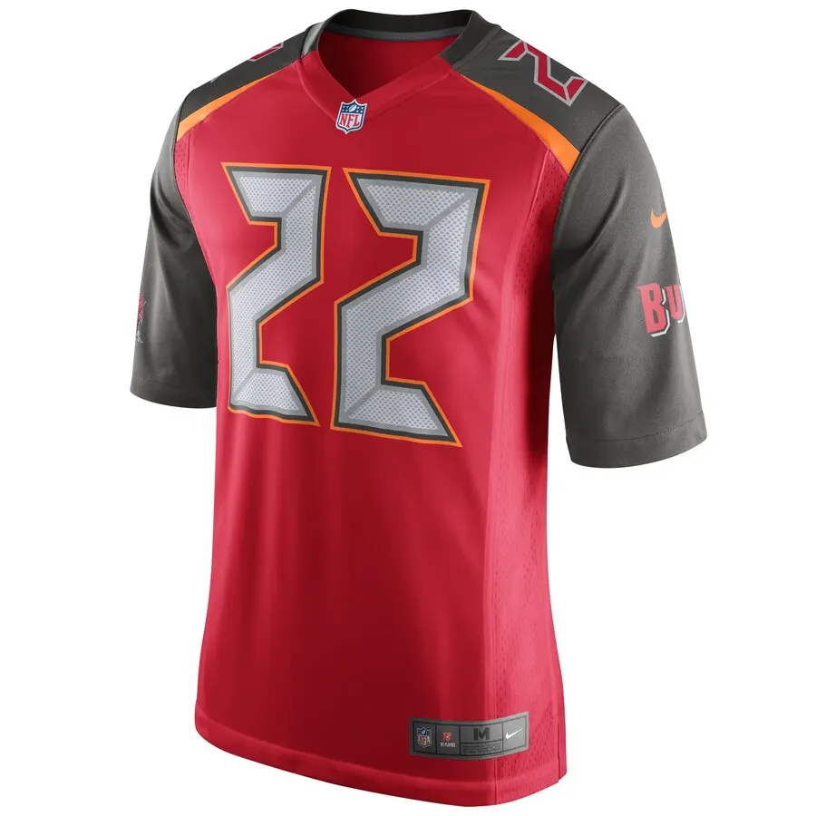 Doug Martin Tampa Bay Buccaneers Nike Game Jersey - Red - Image 2
