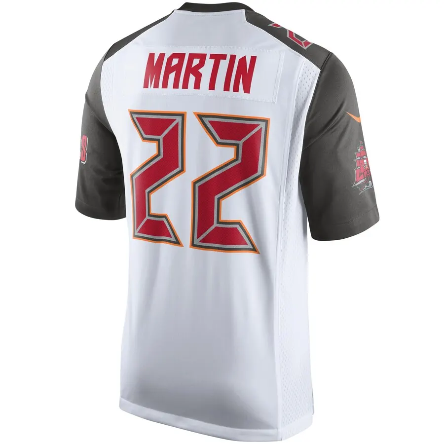 Doug Martin Tampa Bay Buccaneers Nike Game Jersey - White - Image 3