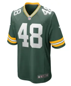 DQ Thomas Green Bay Packers Nike Home Game Player Jersey - Kelly Green - Image 3