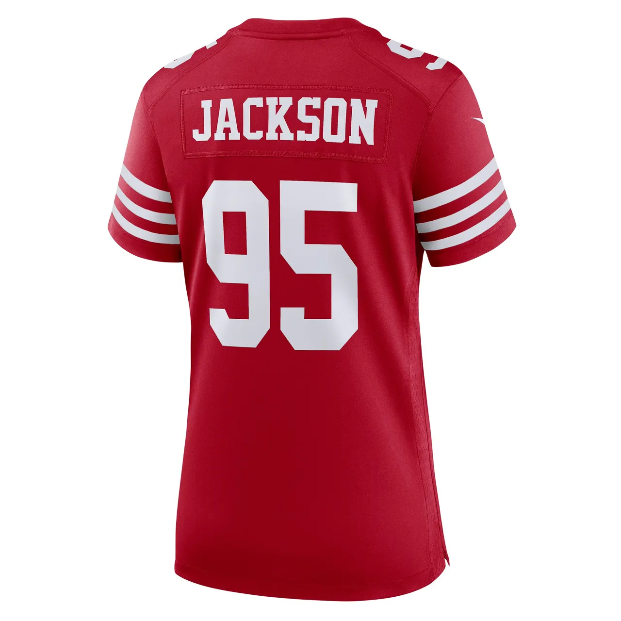 Drake Jackson San Francisco 49ers Nike Women's Game Player Jersey - Scarlet - Image 4