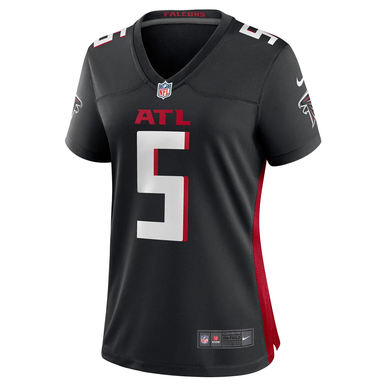 Drake London Atlanta Falcons Nike Women's Player Game Jersey - Black - Image 3
