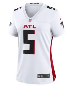 Drake London Atlanta Falcons Nike Women's Player Game Jersey - Black - Image 6