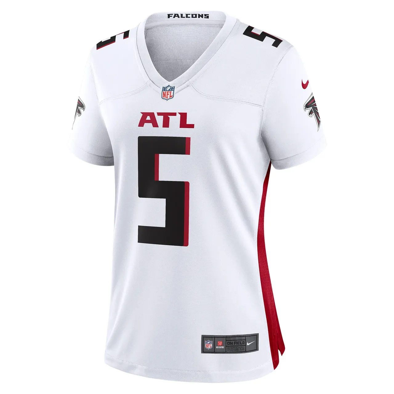 Drake London Atlanta Falcons Nike Women's Player Game Jersey - Black - Image 6