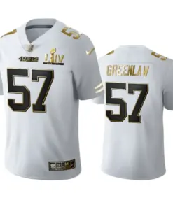 Dre Greenlaw San Francisco 49ers Nike Super Bowl LIV Golden Edition Jersey - White
