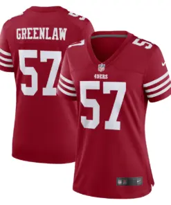 Dre Greenlaw San Francisco 49ers Nike Women's Home Game Player Jersey - Scarlet