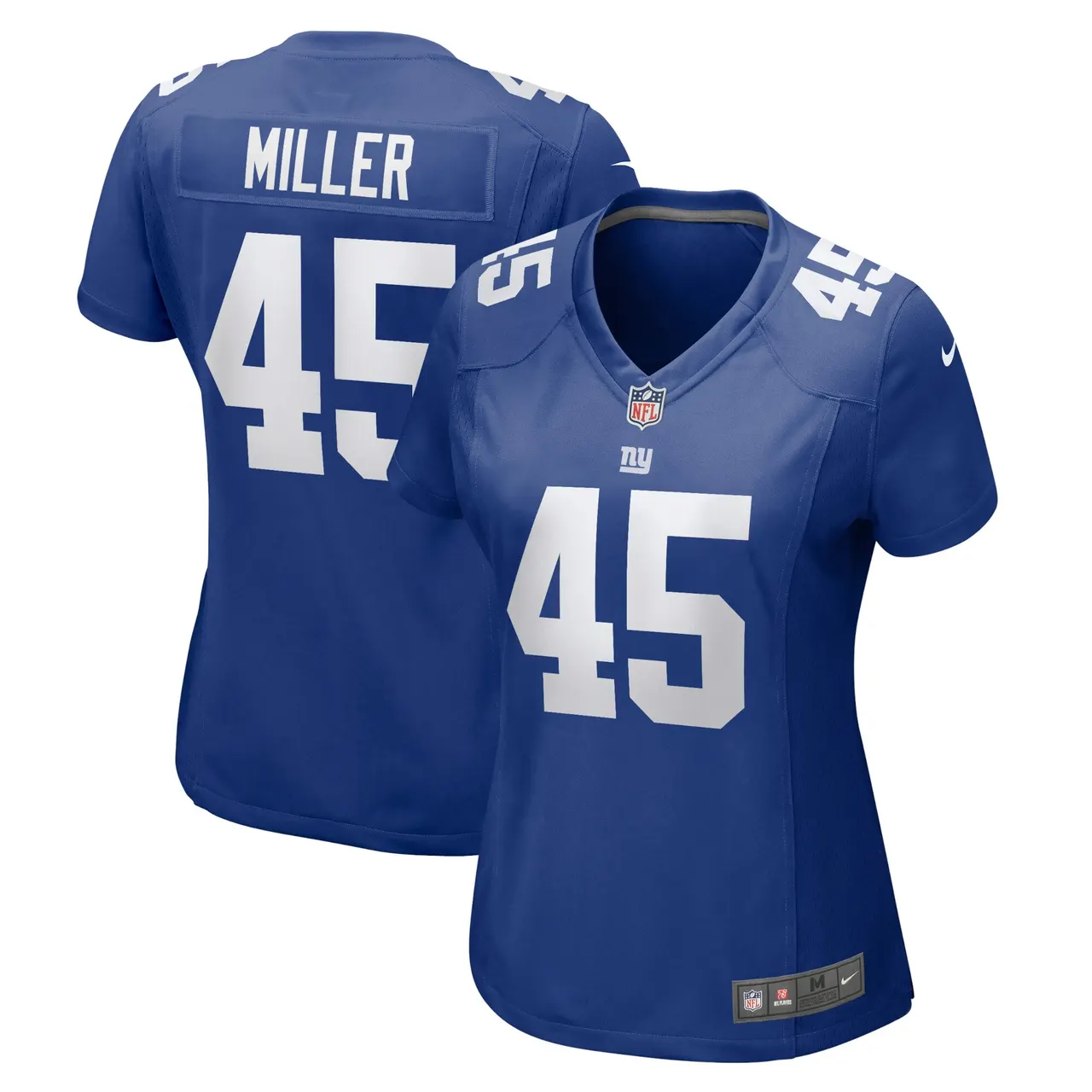 Dre Miller New York Giants Nike Women's Home Game Player Jersey - Royal Blue
