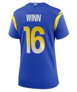 Dresser Winn Los Angeles Rams Nike Women's Home Game Jersey - Royal Blue - Image 4