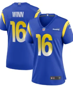 Alternative view of Dresser Winn Los Angeles Rams Nike Women's Home Game Jersey - Royal Blue